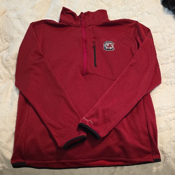 Mens LIKE NEW South Carolina Gamecock 1/4 Zip Pullover XL EUC - Picture 1 of 5